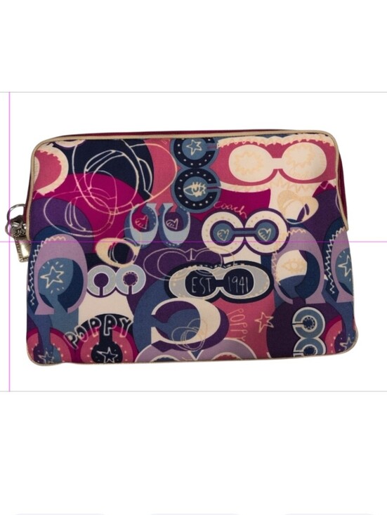 Coach Handbags - Coach Poppy Collection Tablet or Laptop Sleeve No Callouts Approx 14in X 10in
